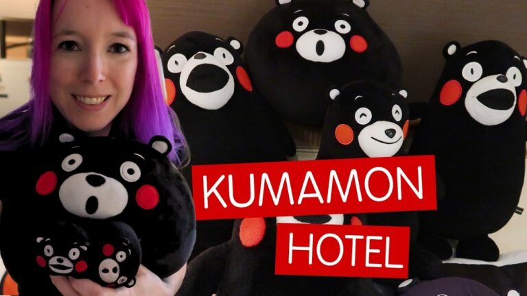 🐻 I Stayed in a Kumamon Themed Hotel in Japan 🐻