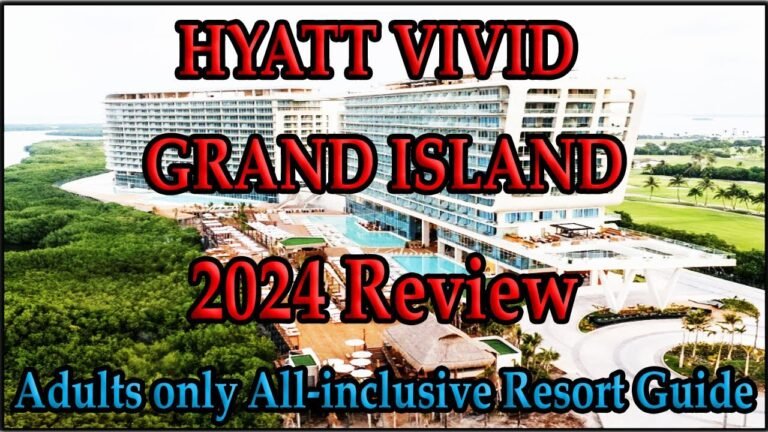 HYATT VIVID GRAND ISLAND REVIEW: Adults only All-inclusive Resort in the Cancun Hotel Zone