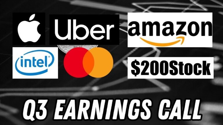 AMAZON Q3 EARNINGS CALL, APPLE, UBER, INTEL, HALLOWEEN STOCK MARKET