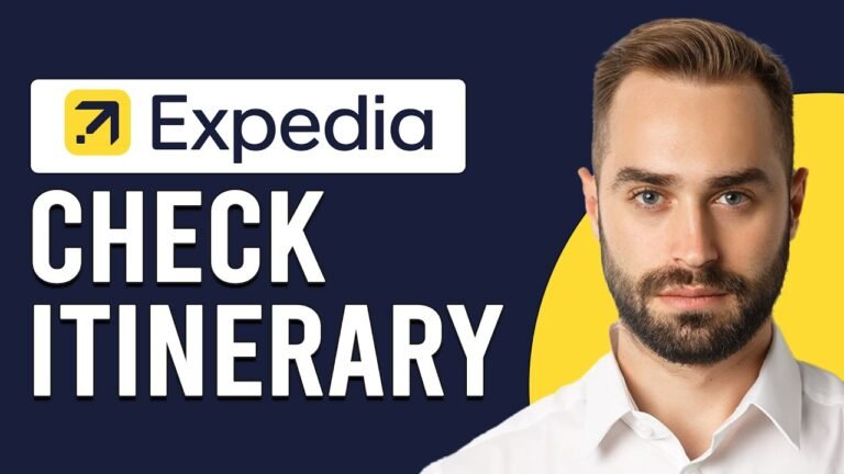 How To Check Itinerary On Expedia (How To Find Itinerary On Expedia)