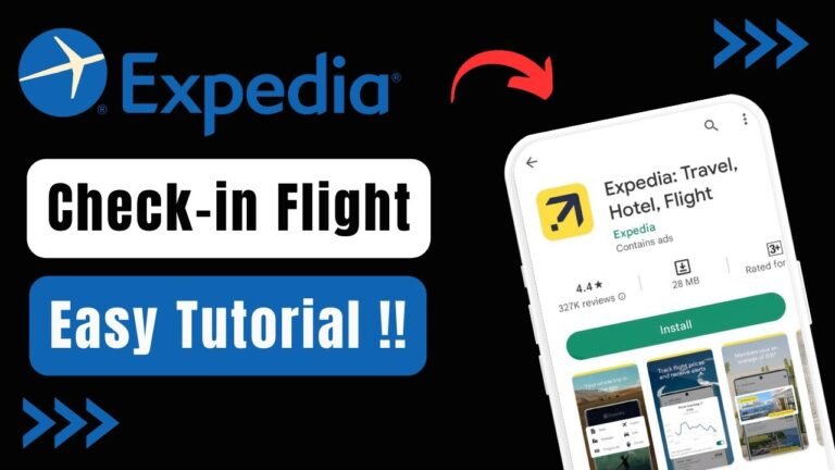 How to Check in Flight with Expedia !