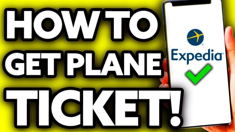 How To Get Your Plane Ticket From Expedia (EASY!)